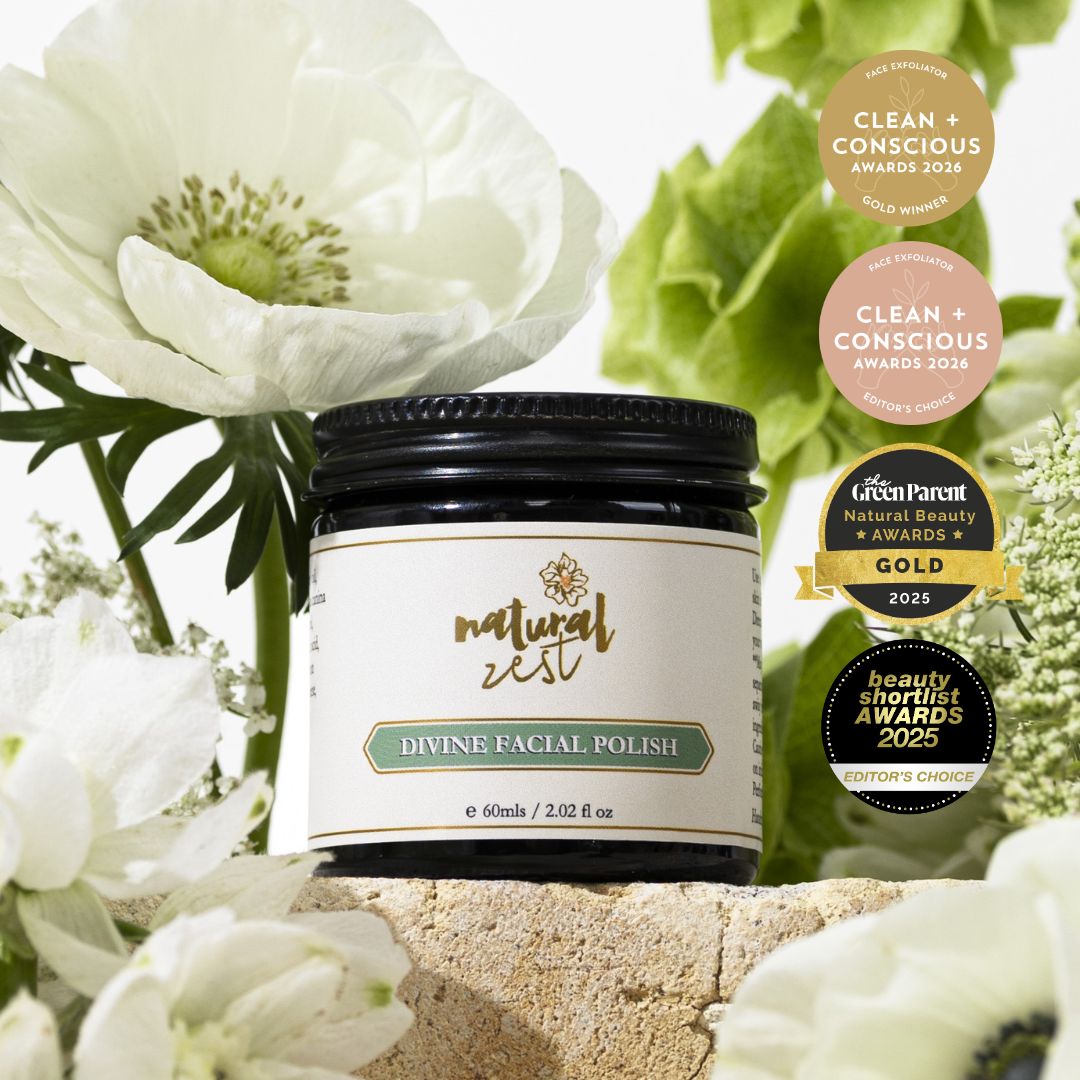 Divine Facial Polish – Face Exfoliator for Sensitive Skin