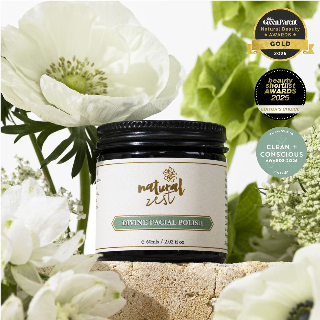 Divine Facial Polish – Face Exfoliator for Sensitive Skin