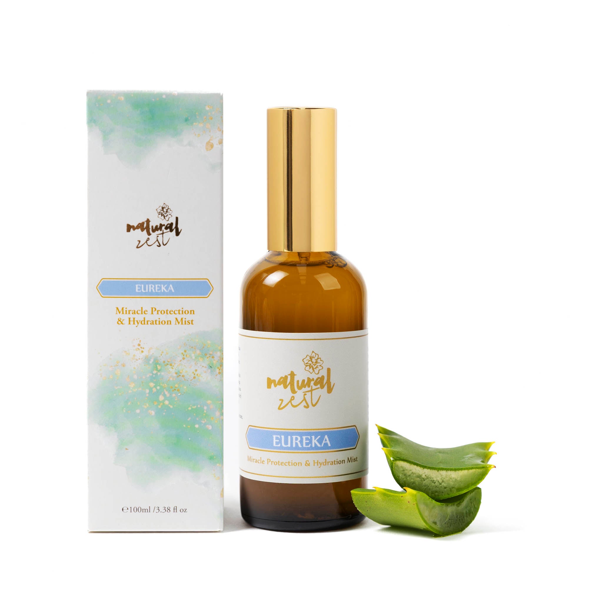 Natural Zest Skincare Aloe Vera and Ectoin Eureka Spray