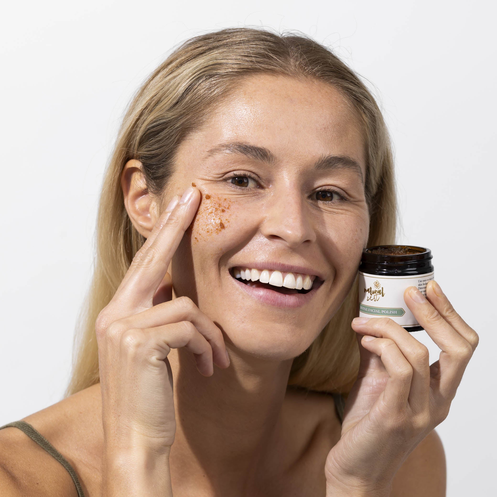 Natural Zest Skincare Divine Rosehip Seed Facial Polish