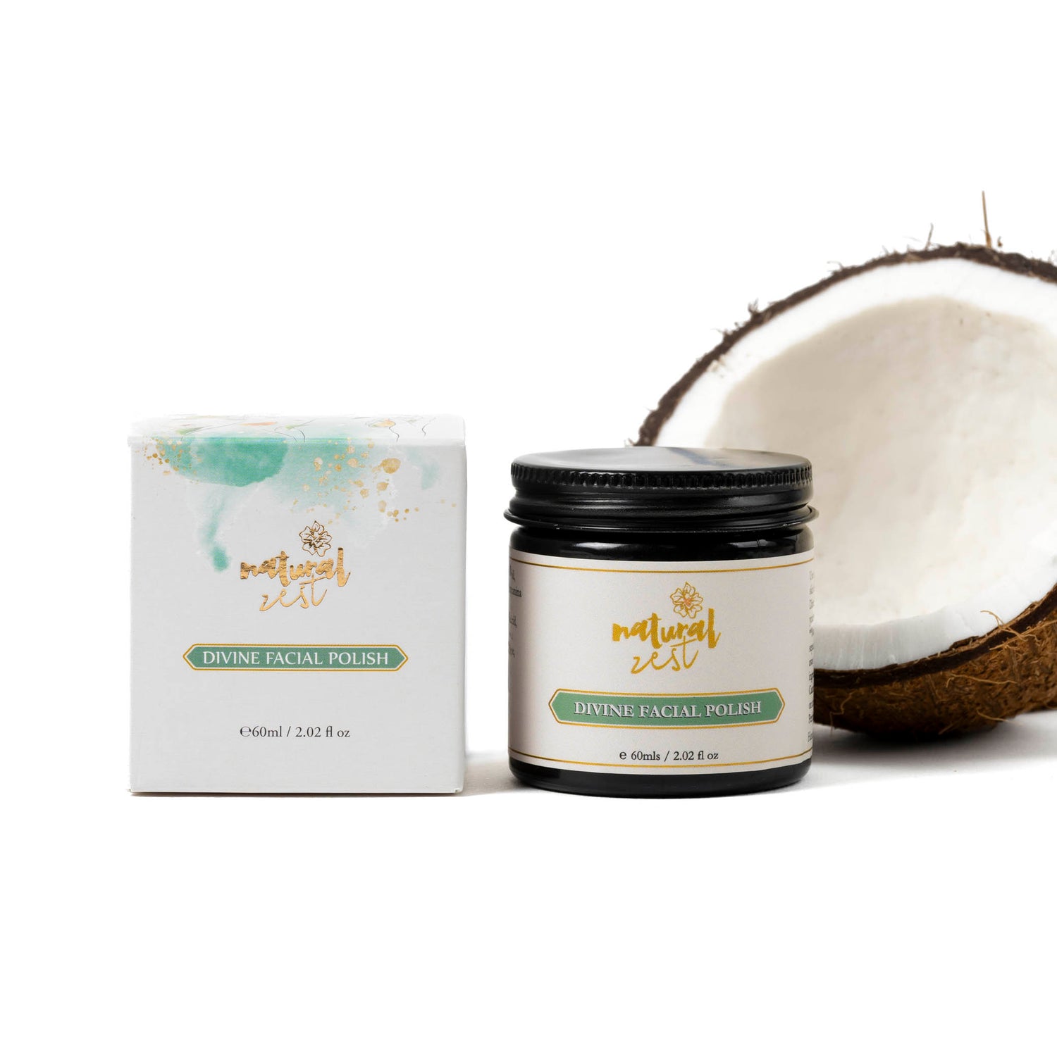 Natural Zest Skincare Divine Rosehip Seed Facial Polish