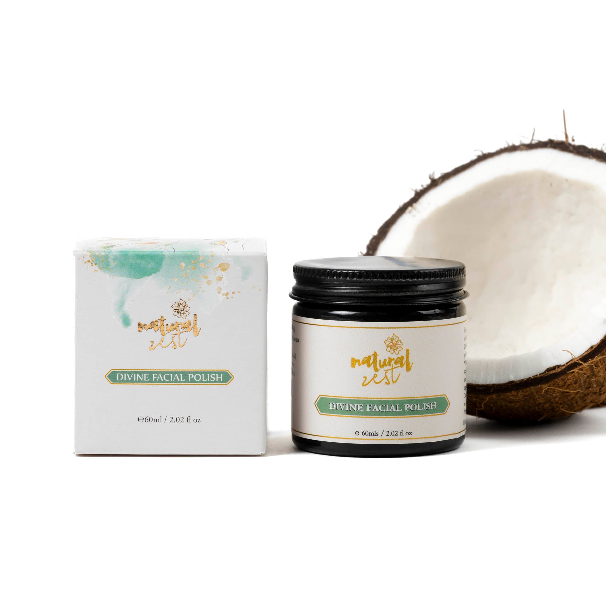 Natural Zest Skincare Divine Rosehip Seed Facial Polish