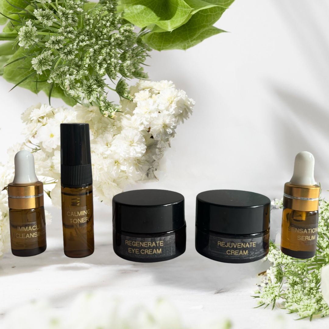 Natural Zest Skincare Sample Set for Healthy Skin 