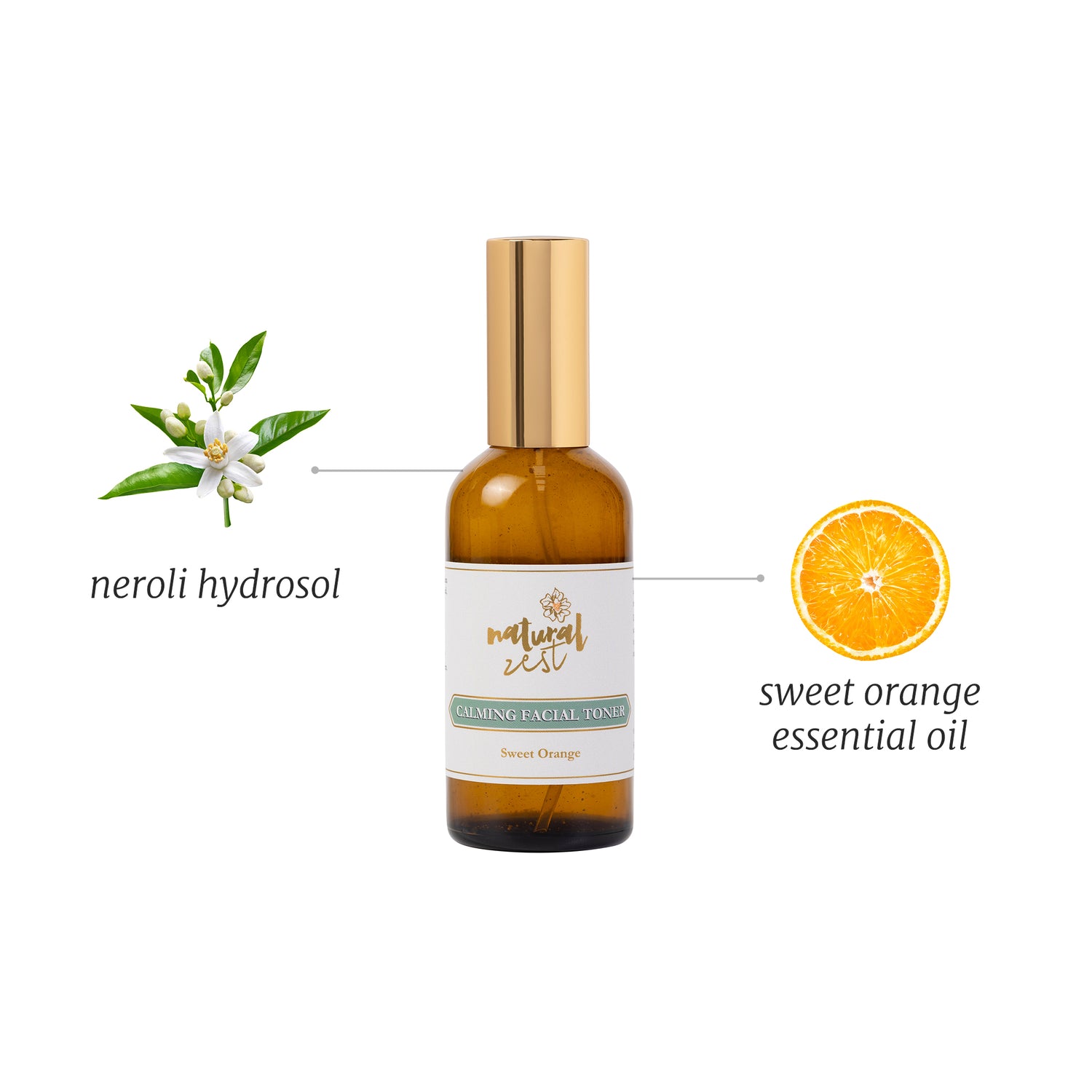 Natural Zest Skincare Calming Facial Toner