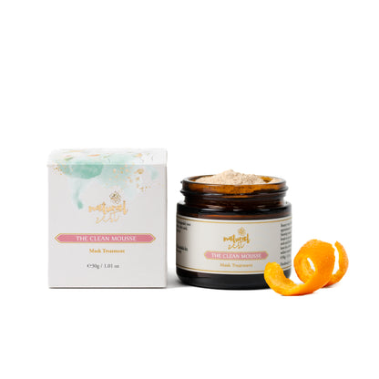 Clean Mousse Ashwaganda &amp; Pink Clay Anti-blemish Face Mask